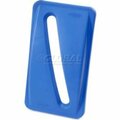 Rubbermaid Commercial Paper Recycling Lid for Rubbermaid Recycling Container, Blue FG270388BLUE